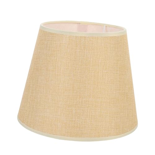 ELAYARD Beige Stoff Lampenschirm Rund Lampenabdeckung für Wand Steh Deckenleuchten Einfach zu Installierender Lampenschirm Ersatz für Wohnzimmer und Büro ELAYARD Beige Stoff Lampenschirm Rund Lampenabdeckung für Wand Steh Deckenleuchten Einfach zu Installierender Lampenschirm Ersatz für Wohnzimmer und Büro von ELAYARD
