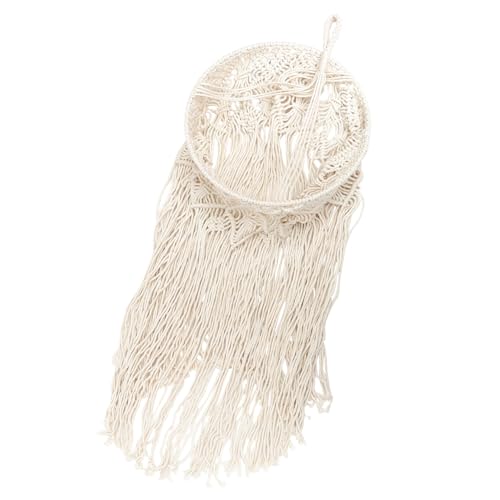 ELAYARD Boho Baumwollseil Lampenschirm Deckenleuchte Gewebt Leichtgewichtige Hängelampe Raumdekoration Für Küche Wohnzimmer Schlafzimmer ELAYARD Boho Baumwollseil Lampenschirm Deckenleuchte Gewebt Leichtgewichtige Hängelampe Raumdekoration Für Küche Wohnzimmer Schlafzimmer von ELAYARD