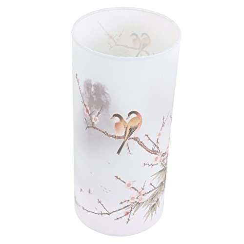 ELAYARD Chinesischer Lampenschirm Pendelleuchte Hängender Lampenschirm Ersatz Traditionell Elegant Modern Für Wohnzimmer Schlafzimmer Dekoration von ELAYARD