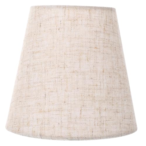 ELAYARD Cloth Lampshade aus Hochwertigem Handgefertigt Weiches Licht Geeignet für Tischlampen Wandlampen und Kronleuchter Langlebig Lichtstreuend für Wohn und Hoteldekoration von ELAYARD