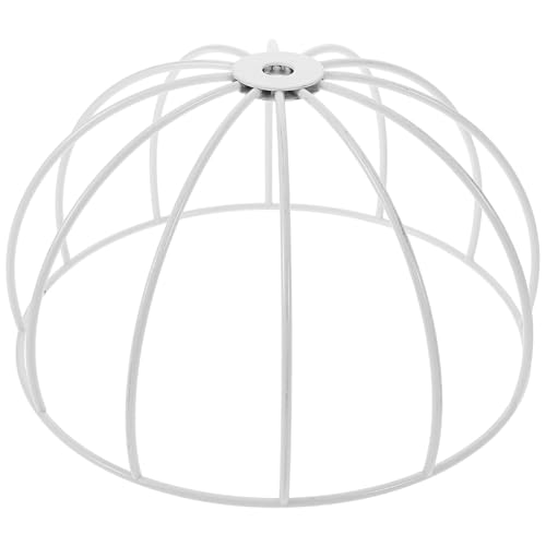 ELAYARD DIY Lampenschirmrahmen aus Stabiler Lampenschirmhalter für Tisch Kronleuchter Vielseitiger Lampenschirm DIY halter für Individuelle Leuchten Weiß Ø Höhenverstellbar ELAYARD DIY Lampenschirmrahmen aus Stabiler Lampenschirmhalter für Tisch Kronleuchter Vielseitiger Lampenschirm DIY halter für Individuelle Leuchten Weiß Ø Höhenverstellbar von ELAYARD