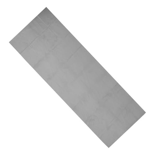 ELAYARD Dekorative Tischdecke Für Esszimmer Rechteckige Tischdecken Couchtisch Tischdecke Abwischbare Plastiktischdecke Rechteckig Waschbar PVC Grau von ELAYARD