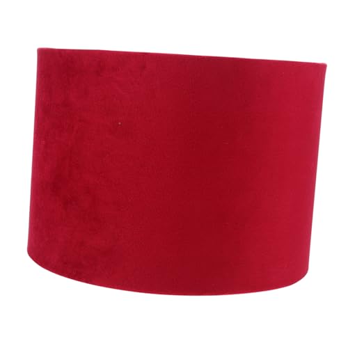 ELAYARD Dekorativer Lampenschirm für Tischlampen Großer Roter Stofflampenschirm mit Goldener Innenseite Einfache Montage Stilvolles Design Warmes Licht für Schlafzimmer und Wohnzimmer ELAYARD Dekorativer Lampenschirm für Tischlampen Großer Roter Stofflampenschirm mit Goldener Innenseite Einfache Montage Stilvolles Design Warmes Licht für Schlafzimmer und Wohnzimmer von ELAYARD