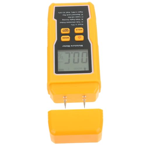 ELAYARD Digitales Holzfeuchtigkeitsmessgerät mit Großem Lcd display Tragbar und Zuverlässig Geeignet für Holz Karton Trockenbau und Bodenfeuchte Präziser Feuchtigkeitstester für ELAYARD Digitales Holzfeuchtigkeitsmessgerät mit Großem Lcd display Tragbar und Zuverlässig Geeignet für Holz Karton Trockenbau und Bodenfeuchte Präziser Feuchtigkeitstester für von ELAYARD