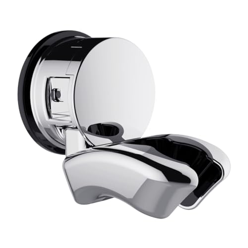 ELAYARD Duschkopfhalterung Saugnapf Wandhalterung Verstellbar ohne Bohren Abs Halter Handbrause für Badewanne und Dusche Flexibel für Senioren von ELAYARD
