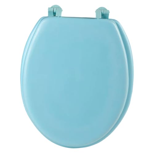ELAYARD EVA Toilettensitz Auflage Weich Komfortabel Weicher Klodeckel Ersatz Wc Sitzdeckel Blau Uo form Einfach zu Reinigen Langlebig Hygienisch Badezimmer Zubehör von ELAYARD
