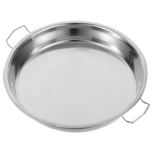 ELAYARD Edelstahl Dampfplatte mit Griff und Magnet Vielseitiger Fisch Dampfteller für Kalte Nudeln Reis und Meeresfrüchte Stabiles Material Große Kapazität für Heimgebrauch ELAYARD Edelstahl Dampfplatte mit Griff und Magnet Vielseitiger Fisch Dampfteller für Kalte Nudeln Reis und Meeresfrüchte Stabiles Material Große Kapazität für Heimgebrauch von ELAYARD