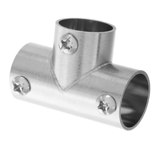 ELAYARD Edelstahl Rohrverbinder für Außendurchmesser Feste Verbindung Korrosionsbeständig Langlebig Verstellbar Geeignet für Industrie rohrkonstruktionen von ELAYARD