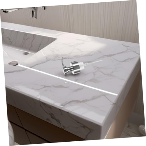 ELAYARD Edelstahl Seifenspender pumpe Gewinde für Bad Rostfrei Langlebig Schaumpumpe für Flüssigseife und Shampoo Moderater Durchsatz Modernes Design Kompatibel mit Flaschen von ELAYARD