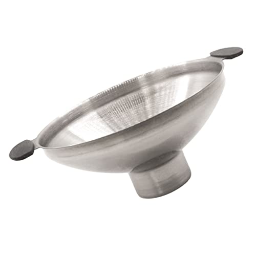 ELAYARD Edelstahl Trichter mit Griff Breiter Mund für Einmachgläser Multifunktionaler Küchen trichter aus Robustem Einfach zu Halten und Leicht zu Reinigen für Öl und Flüssigkeiten von ELAYARD