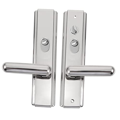 ELAYARD Edelstahl Türgriff Innenbereich Mute Türknauf Türdrücker Poliert Kompakt Handlich Für Schlafzimmer Büro Laden Einfach Installation von ELAYARD