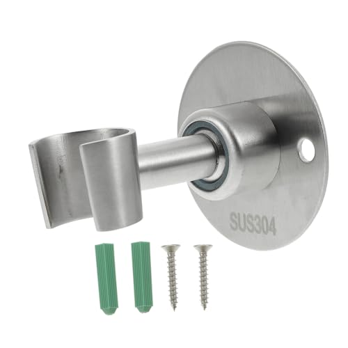 ELAYARD Einstellbarer Duschkopfhalter aus Edelstahl Wandhalterung für Handbrause Rostfrei Stabil und Flexibel Einfache Montage mit Schrauben Drehbar Kompatibel Langlebig und Praktisch von ELAYARD