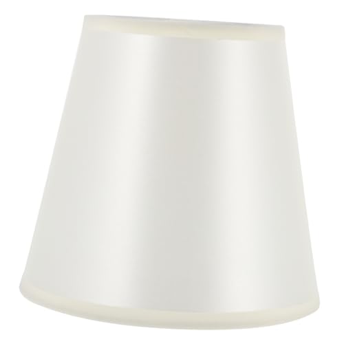 ELAYARD Einzigartiger Stoff lampenschirm mit Stabilem Metallhalter Weiches Lichtschutz zubehör für Deckenleuchte Stehlampe und Vintage hängelampe Langlebig und Augenschonend Beige von ELAYARD