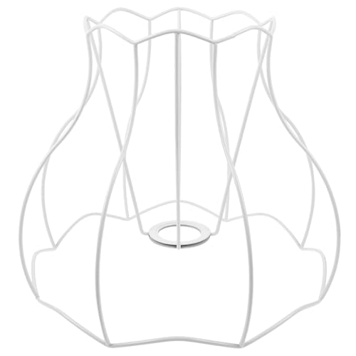 ELAYARD Eisen Lampenschirmrahmen für Tischlampen DIY Lampenschirmhalter mit Glatten Kanten Robustes Verformungsbeständiges Design Vielseitig Einsetzbar Einfache Montage für Individuelle ELAYARD Eisen Lampenschirmrahmen für Tischlampen DIY Lampenschirmhalter mit Glatten Kanten Robustes Verformungsbeständiges Design Vielseitig Einsetzbar Einfache Montage für Individuelle von ELAYARD