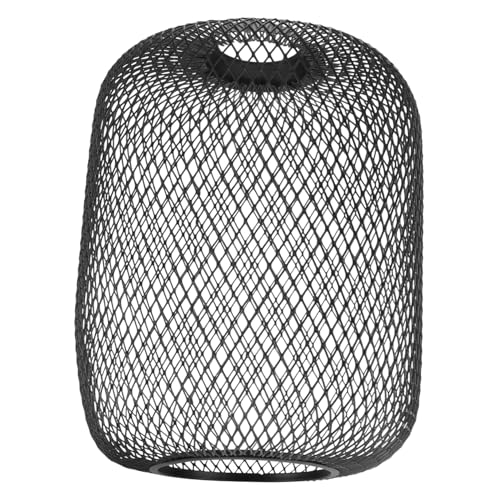 ELAYARD Eisen draht lampenschirm Schwarz Geometrischer Hohl Gefertigter Metall lampenschirm für Pendelleuchten Leicht Robust für Zuhause Restaurant und Bar von ELAYARD