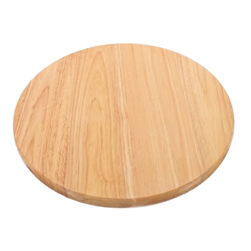 ELAYARD Ersatz Sitzfläche Holz Rund für Barhocker und Esszimmerstuhl Massives Holz Glatte Oberfläche Strapazierfähig Stabile Sitzplatte Sitzbezug Ersatz für Küchen Barstühle von ELAYARD