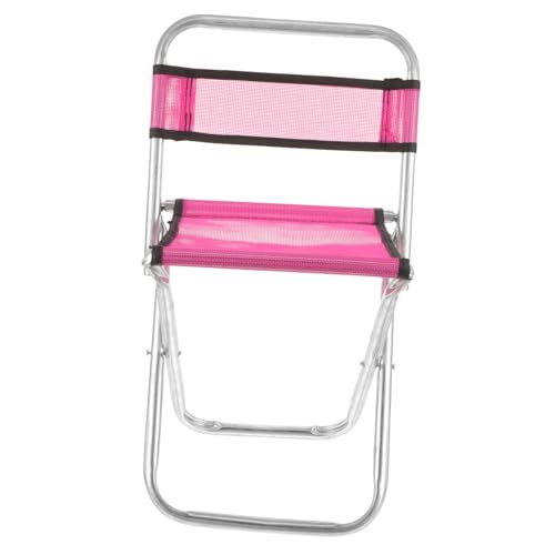 ELAYARD Faltbarer Campingstuhl Leichtgewichtiger Klappstuhl Outdoor Tragbarer Angelstuhl für Erholung Garten Reisen und Picknick Multifunktional und Platzsparend Zufällige Zufällige Farbe von ELAYARD