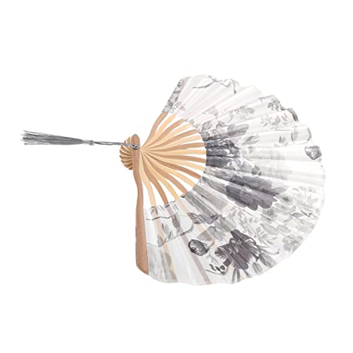 ELAYARD Faltbarer Handfächer aus Holz im Japanischen Stil Eleganter Vintage Fächer für Sommer Tanz und Fotografie Robuster und Dekorativer Handventilator ELAYARD Faltbarer Handfächer aus Holz im Japanischen Stil Eleganter Vintage Fächer für Sommer Tanz und Fotografie Robuster und Dekorativer Handventilator von ELAYARD