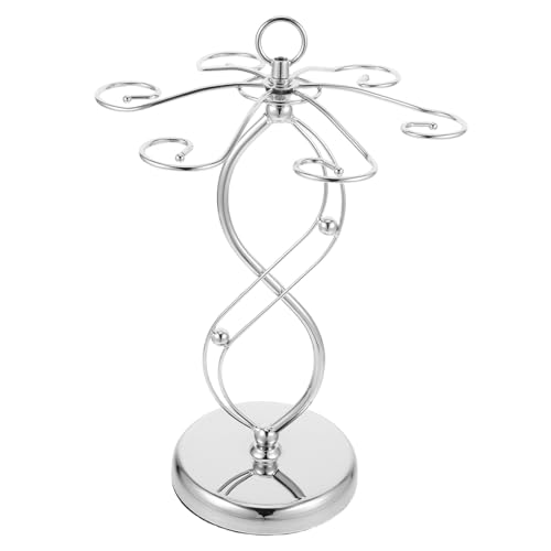 ELAYARD Freistehender Weinhalter aus Metall Vertikaler Weinglasständer zur Platzsparenden Aufbewahrung Stabiler Kitchen Glass Organizer für Arbeitsplatte und Esszimmer Praktisches ELAYARD Freistehender Weinhalter aus Metall Vertikaler Weinglasständer zur Platzsparenden Aufbewahrung Stabiler Kitchen Glass Organizer für Arbeitsplatte und Esszimmer Praktisches von ELAYARD