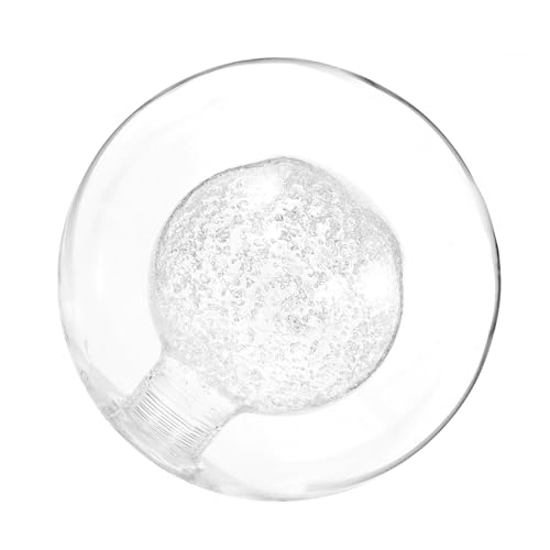 ELAYARD Frostglas Lampenschirm Kugelform Transparent Mattiert Gewinde Passend Ersatz für Tischlampen Wandleuchten Vielseitig Einsetzbar Polierte Kanten für Sichere Befestigung ELAYARD Frostglas Lampenschirm Kugelform Transparent Mattiert Gewinde Passend Ersatz für Tischlampen Wandleuchten Vielseitig Einsetzbar Polierte Kanten für Sichere Befestigung von ELAYARD