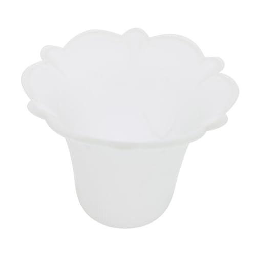 ELAYARD Frostglas Lampenschirm Schraubsockel Blumendesign Deckenleuchte Ersatzabdeckung Für Wohnzimmer Schlafzimmer Hotel Raum ELAYARD Frostglas Lampenschirm Schraubsockel Blumendesign Deckenleuchte Ersatzabdeckung Für Wohnzimmer Schlafzimmer Hotel Raum von ELAYARD