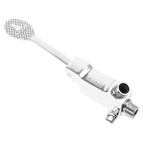 ELAYARD Fußpedal waschtischarmatur Bodenmontage Wasserhahn Ventil für Bad Waschbecken Langlebiges Fußventil mit Wassersparender Funktion Geeignet für Zuhause Büro und Öffentliche Bereiche ELAYARD Fußpedal waschtischarmatur Bodenmontage Wasserhahn Ventil für Bad Waschbecken Langlebiges Fußventil mit Wassersparender Funktion Geeignet für Zuhause Büro und Öffentliche Bereiche von ELAYARD