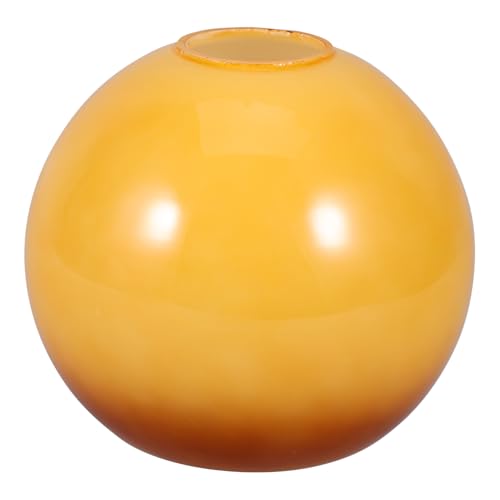 ELAYARD Glas Lampenschirm Ersatz Kugelförmig Doppelöffnung Milchgelb Farbverlauf Hängelampe Lampenglas Deckenlampe Ersatzglas Stilvoll Robust Einfach zu Montieren ELAYARD Glas Lampenschirm Ersatz Kugelförmig Doppelöffnung Milchgelb Farbverlauf Hängelampe Lampenglas Deckenlampe Ersatzglas Stilvoll Robust Einfach zu Montieren von ELAYARD