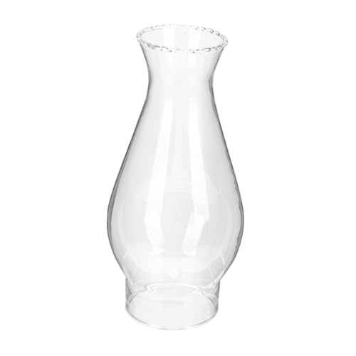 ELAYARD Glas Öllampen Lampenschirm Kerosin Ersatzglas für Outdoor und Innenbereich Vintage Stil Dekorative Petroleum Lampe Lampenglas Abdeckung von ELAYARD