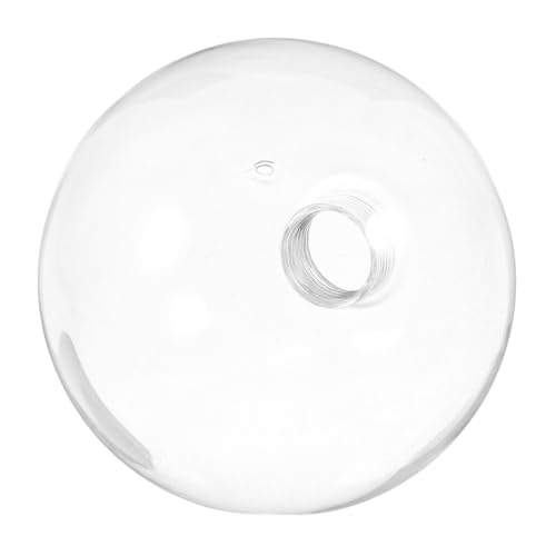 ELAYARD Glass Lampenschirm Ømm Runde Glas Kugel Deckenleuchte Ersatzschirm Modernes Glas Lampenschirm Zubehör für Badezimmer und Wohnräume Leicht zu Installieren Warmes Lichtfilter von ELAYARD
