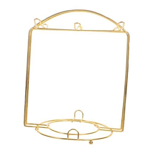 ELAYARD Goldener Kaffeetassenhalter mit Haken Mug Storage Rack für Küche Eleganter Becherständer für Kaffee Teetassen Platzsparender Tassenbaum für Arbeitsplatte und Theke von ELAYARD