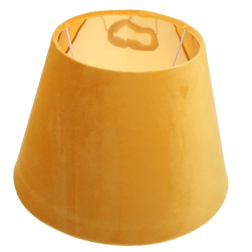 ELAYARD Goldener Stofflampenschirm mit Innenseite Langlebiger und Sicherer Lampenschirm für Stehlampen Wandlampen und Nachttischlampen Einfache Montage für Wohnraumdekoration ELAYARD Goldener Stofflampenschirm mit Innenseite Langlebiger und Sicherer Lampenschirm für Stehlampen Wandlampen und Nachttischlampen Einfache Montage für Wohnraumdekoration von ELAYARD