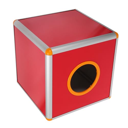 ELAYARD Große Rote Mehrzweck spendenbox aus Aluminium und MDF für Partyspiele Vorschläge Abstimmungen und Wohltätigkeitszwecke Installieren Auffälliges Design Vielseitiger Behälter ELAYARD Große Rote Mehrzweck spendenbox aus Aluminium und MDF für Partyspiele Vorschläge Abstimmungen und Wohltätigkeitszwecke Installieren Auffälliges Design Vielseitiger Behälter von ELAYARD