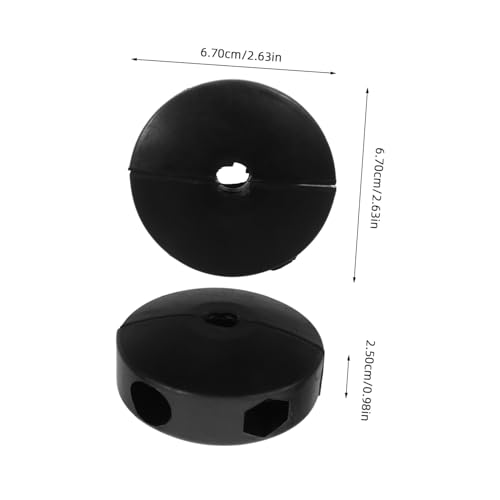 ELAYARD Gummiball Stopper für Schlauch Automatischer Schlauchaufroller Zubehör Verstellbarer Anschlag für Luft Wasserschläuche Passend für Federaufroller und Gartenschläuche von ELAYARD