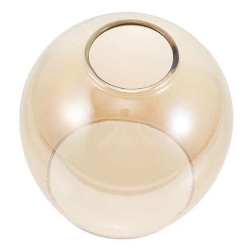 ELAYARD Handgeblasener Glaslampenschirm Ambertönung Ersatzglas Lampenschirm Für Wand und Pendelleuchten Handgefertigter Glasglobus Lampenabdeckung Weiches Licht Wohnzimmerbeleuchtung ELAYARD Handgeblasener Glaslampenschirm Ambertönung Ersatzglas Lampenschirm Für Wand und Pendelleuchten Handgefertigter Glasglobus Lampenabdeckung Weiches Licht Wohnzimmerbeleuchtung von ELAYARD