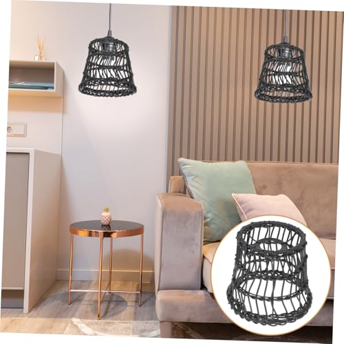 ELAYARD Handgefertigter Rattan Lampenschirm für Deckenlampe Stabiles Langlebiges Material Rustikaler Stil Geeignet für Restaurant Bar Wohnzimmer und Teestube ELAYARD Handgefertigter Rattan Lampenschirm für Deckenlampe Stabiles Langlebiges Material Rustikaler Stil Geeignet für Restaurant Bar Wohnzimmer und Teestube von ELAYARD