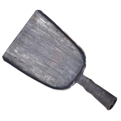 ELAYARD Handgeschmiedete Ascheschaufel aus Robustem Stahl Leichte Reinigung Multifunktional für Gartenarbeit Kamin und Grill Ergonomisch Energieeffizient Kompatibel mit Holzstiel von ELAYARD