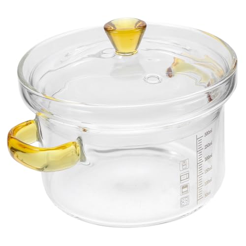 ELAYARD Hitzebeständiger Glas Dampfgarer Schüssel mit Deckel Borosilikat Glas Sturmschale für Gedämpfte Eier Suppen Vogelnest und Babygerichte Leicht Kompakt Spülmaschinenfest ELAYARD Hitzebeständiger Glas Dampfgarer Schüssel mit Deckel Borosilikat Glas Sturmschale für Gedämpfte Eier Suppen Vogelnest und Babygerichte Leicht Kompakt Spülmaschinenfest von ELAYARD