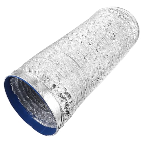 ELAYARD Hochtemperaturbeständiger Flexibler Aluminiumfolie Abluftschlauch Durchmesser Verstärkter Lüftungsschlauch für Hvac Küchen Badezimmer Gewächshaus und Grow Zelte von ELAYARD