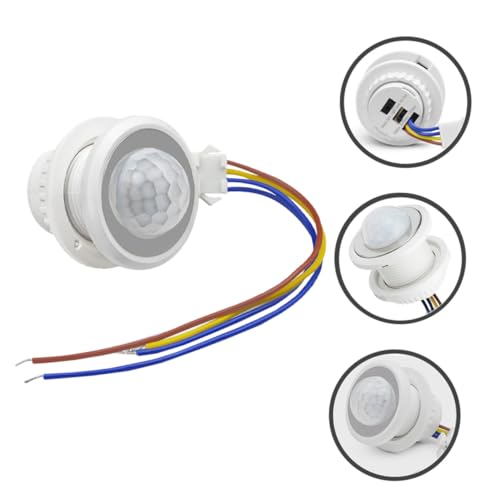 ELAYARD Infrarot Bewegungsmelder LED Controller für Decken Downlights Automatische Sensorschaltung Langlebig und Stabil Geeignet für Küche Schlafzimmer und Vielseitige LED Anwendungen von ELAYARD