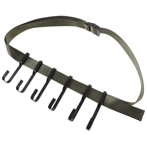 ELAYARD Jagdbaumhängeschlaufen Strapazierfähige Grüne Gurte mit Robusten Haken Multifunktionale Baumgurt ausrüstung für Sicheres Klettern und Outdoor jagd von ELAYARD