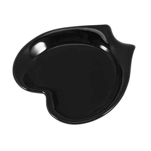 ELAYARD Keramik Löffelablage für Herd Küche Langlebiger Utensilienhalter Hitzebeständig Design Praktischer Löffelhalter für Kochlöffel und Schöpflöffel Schwarz ELAYARD Keramik Löffelablage für Herd Küche Langlebiger Utensilienhalter Hitzebeständig Design Praktischer Löffelhalter für Kochlöffel und Schöpflöffel Schwarz von ELAYARD