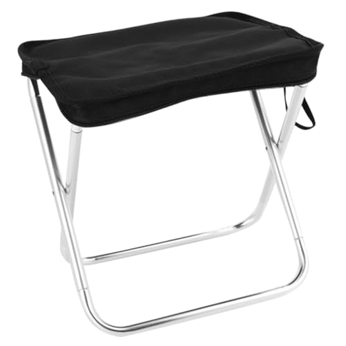 ELAYARD Klappbarer Leichter Campingstuhl aus Stabiler Faltbarer Angelhocker Tragbarer Outdoor Sitz für Reisen Picknick und Angeln Kompakt und Langlebig von ELAYARD