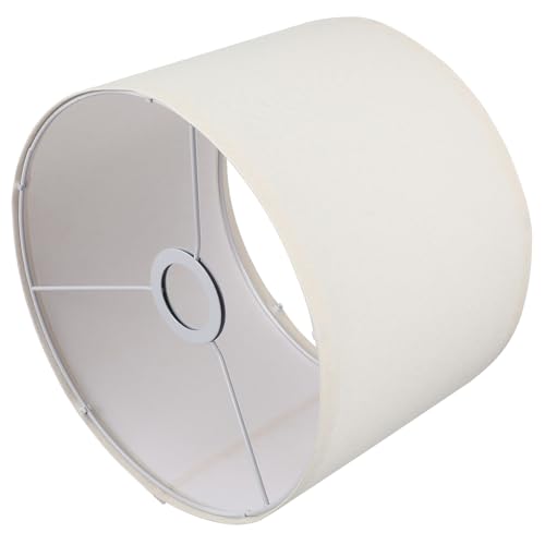 ELAYARD Kleiner Leinwand Lampenschirm aus Leinen Abnehmbar für Tischlampe und Wandlampe Cremeweiß Einfache Installation Lichtdurchlässig Langlebig Modern für Glühbirne Geeignet ELAYARD Kleiner Leinwand Lampenschirm aus Leinen Abnehmbar für Tischlampe und Wandlampe Cremeweiß Einfache Installation Lichtdurchlässig Langlebig Modern für Glühbirne Geeignet von ELAYARD
