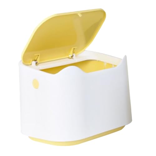 ELAYARD Kompakter Mini mülleimer mit Klappdeckel Kunststoff abfallbehälter für Schreibtisch und Büro Geruchloser Praktischer Tischabfalleimer für Zuhause und Unterwegs Platzsparend und ELAYARD Kompakter Mini mülleimer mit Klappdeckel Kunststoff abfallbehälter für Schreibtisch und Büro Geruchloser Praktischer Tischabfalleimer für Zuhause und Unterwegs Platzsparend und von ELAYARD