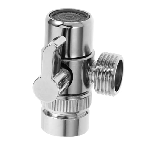ELAYARD Kupfer Wasserhahn Adapter Waschmaschine Schlauchanschluss Verteiler mit Drehbarem Metallgriff Korrosionsbeständig Kompakte Geeignet für Spülmaschine und Waschmaschine ELAYARD Kupfer Wasserhahn Adapter Waschmaschine Schlauchanschluss Verteiler mit Drehbarem Metallgriff Korrosionsbeständig Kompakte Geeignet für Spülmaschine und Waschmaschine von ELAYARD
