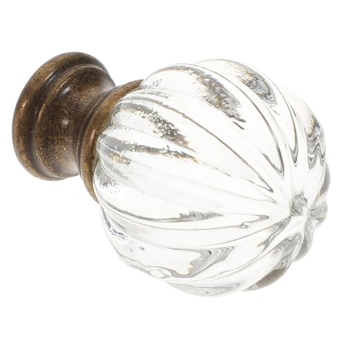 ELAYARD Lampendekoration Glas Kugel Design Lampenknopf Lampenabschlusskappe Modern Stilvoll Für Tisch Stehlampen Schutz DIY Lampenprojekt Wohnzimmer Büro von ELAYARD