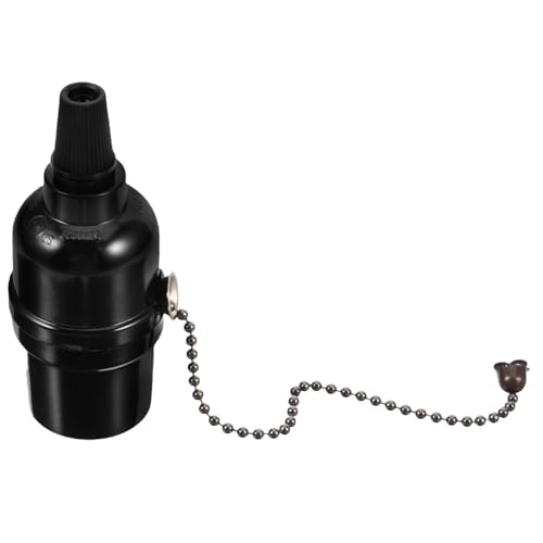 ELAYARD Lampenfassung Zugschalter Pull Chain Lamp Socket Halter Zugschalter Deckenleuchte Praktisch Flexibel für Wohnraum Büro Beleuchtung ELAYARD Lampenfassung Zugschalter Pull Chain Lamp Socket Halter Zugschalter Deckenleuchte Praktisch Flexibel für Wohnraum Büro Beleuchtung von ELAYARD