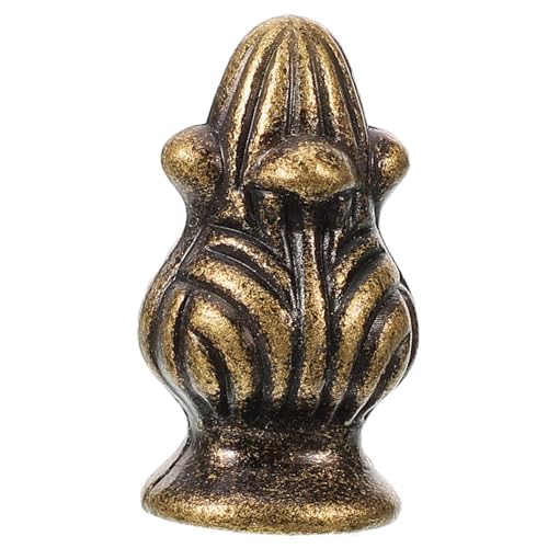 ELAYARD Lampenfinial aus Zinklegierung Dekorative Lampenabdeckung für Tischlampe Robustes Lampendekor mit Gewinde Antikes Passend für Diverse Lampenschirme Einfach zu Montieren von ELAYARD
