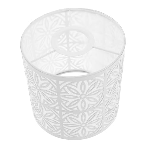 ELAYARD Lampenschirm aus Eisen mit Hohldesign Kleiner Metall lampenschirm für Tisch Wandleuchte Vielseitig Einsetzbar für Wohnzimmer Schlafzimmer Kompatibel mit Fassung ELAYARD Lampenschirm aus Eisen mit Hohldesign Kleiner Metall lampenschirm für Tisch Wandleuchte Vielseitig Einsetzbar für Wohnzimmer Schlafzimmer Kompatibel mit Fassung von ELAYARD