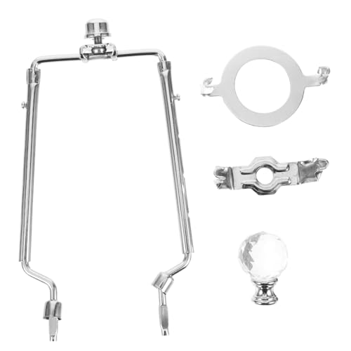 ELAYARD Lampenschirmhalter Metall Lampenharfen kit mit Lampenknauf Ersatz Rostbeständig Kompakt Einfach zu Montieren Geeignet für DIY Lampenschirme und Professionelle ELAYARD Lampenschirmhalter Metall Lampenharfen kit mit Lampenknauf Ersatz Rostbeständig Kompakt Einfach zu Montieren Geeignet für DIY Lampenschirme und Professionelle von ELAYARD